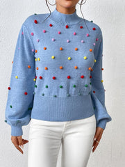 Women's Color Beaded Women's Knitwear Women's Fashion Sweater - 808Lush