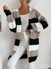 Women's Long Buttonless Sweater