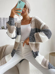 Women's Long Buttonless Sweater