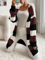 Women's Long Buttonless Sweater