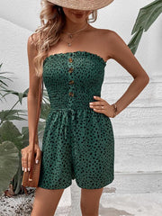 Women's Casual Printed Slim Fit Romper - 808Lush