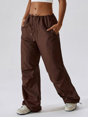 women's loose straight leg casual pocket overalls - 808Lush