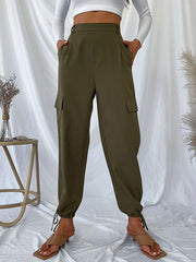 women's trousers solid color casual pants - 808Lush