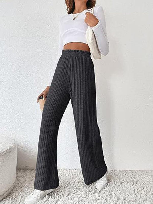 women's casual loose knitted trousers Pants - 808Lush