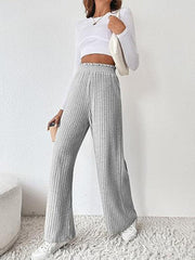 women's casual loose knitted trousers Pants - 808Lush