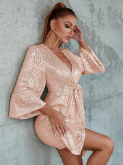 Elegant and sexy Shiny party cocktail dress - 808Lush