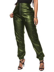 Women's Fashionable Multiple Pocket Cargo Pants - 808Lush