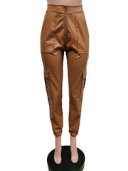 Women's Fashionable Multiple Pocket Cargo Pants - 808Lush