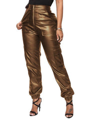 Women's Fashionable Multiple Pocket Cargo Pants - 808Lush