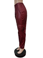 Women's Fashionable Multiple Pocket Cargo Pants - 808Lush