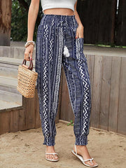 Women's Ethnic Print Pants - 808Lush