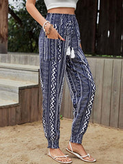 Women's Ethnic Print Pants - 808Lush