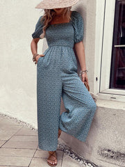 Women's Fashion Printed Jumpsuit - 808Lush