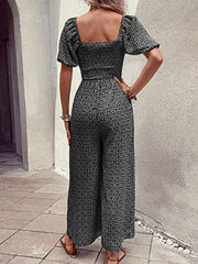 Women's Fashion Printed Jumpsuit - 808Lush