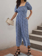 Women's Fashion Printed Jumpsuit - 808Lush