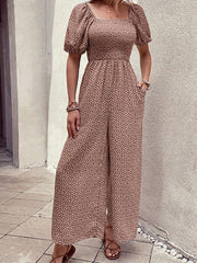 Women's Fashion Printed Jumpsuit - 808Lush