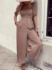 Women's Fashion Printed Jumpsuit - 808Lush