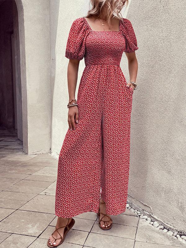 Women's Fashion Printed Jumpsuit - 808Lush