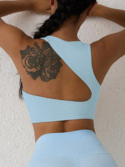 beautiful back sports bra shock-proof yoga running high-intensity sports vest - 808Lush