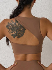 beautiful back sports bra shock-proof yoga running high-intensity sports vest - 808Lush