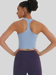 high-elastic and beautiful back sports, leisure and versatile yoga top - 808Lush