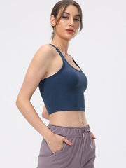 Yoga top chest pads antibacterial nude sports bra all-in-one beautiful back bra - 808Lush