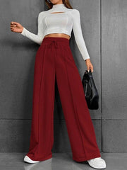 sweatpants wide leg dance trousers