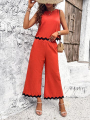 Women's casual vest trousers webbing suit - 808Lush