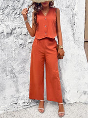 casual temperament vest suit - 808Lush