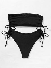 bandeau strap sexy bikini - 808Lush