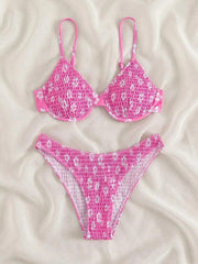 bikini underwire push-up sexy little flower swimsuit - 808Lush