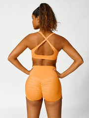 yoga wear breathable running tight shorts - 808Lush