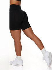 high elastic yoga running sports fitness shorts - 808Lush