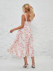 Women's Fashionable Floral Pastoral Long Dress - 808Lush