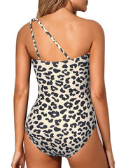 one-piece leopard print one-piece swimsuit - 808Lush