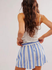 Women's Striped Casual Shorts - 808Lush