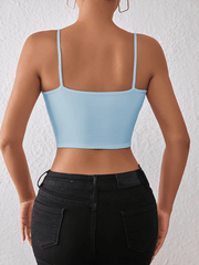 crop top sexy midriff-baring camisole - 808Lush