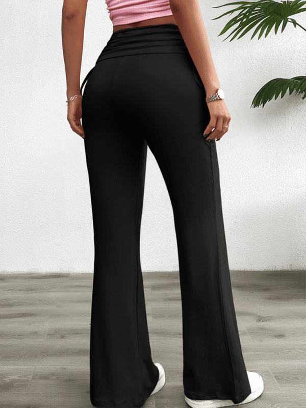 Spring and summer casual slim-fit pleated trousers - 808Lush