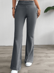 Spring and summer casual slim-fit pleated trousers - 808Lush