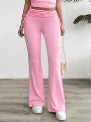 Spring and summer casual slim-fit pleated trousers - 808Lush