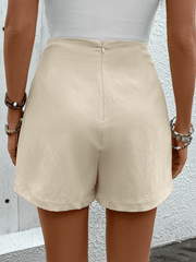 Women's casual belt high waist skirt - 808Lush