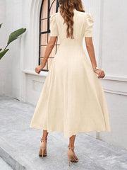 Women's elegant waist dress