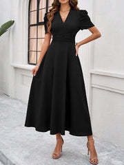 Women's elegant waist dress