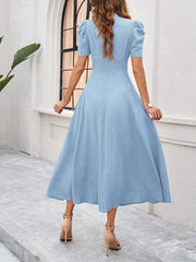 Women's elegant waist dress