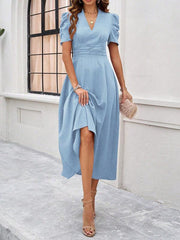 Women's elegant waist dress