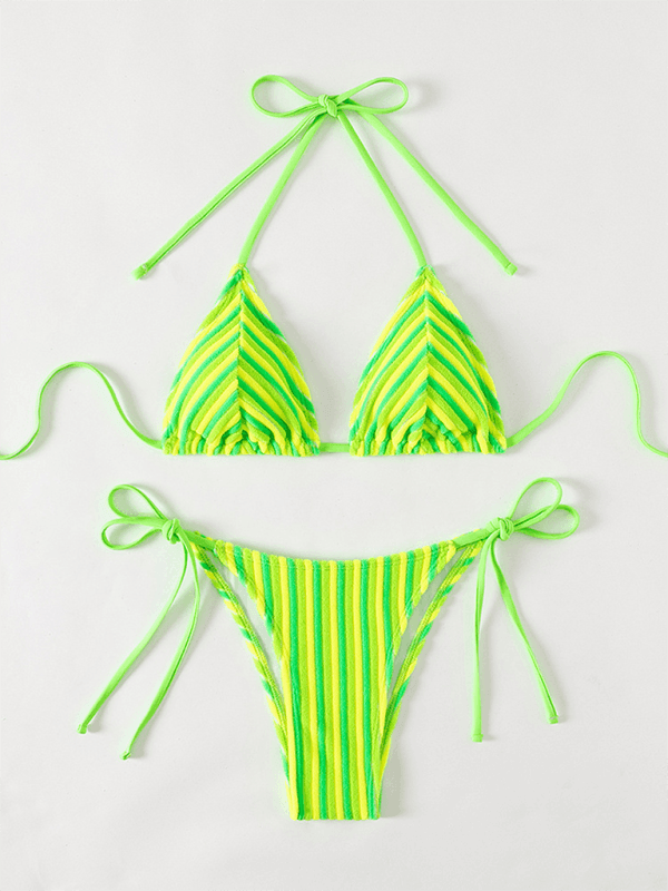 Halter neck bikini summer beach vacation swimsuit - 808Lush