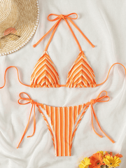 Halter neck bikini summer beach vacation swimsuit - 808Lush