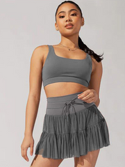 Anti-exposure pockets skirt