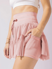 Anti-exposure pockets skirt