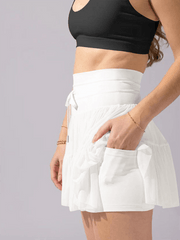 Anti-exposure pockets skirt